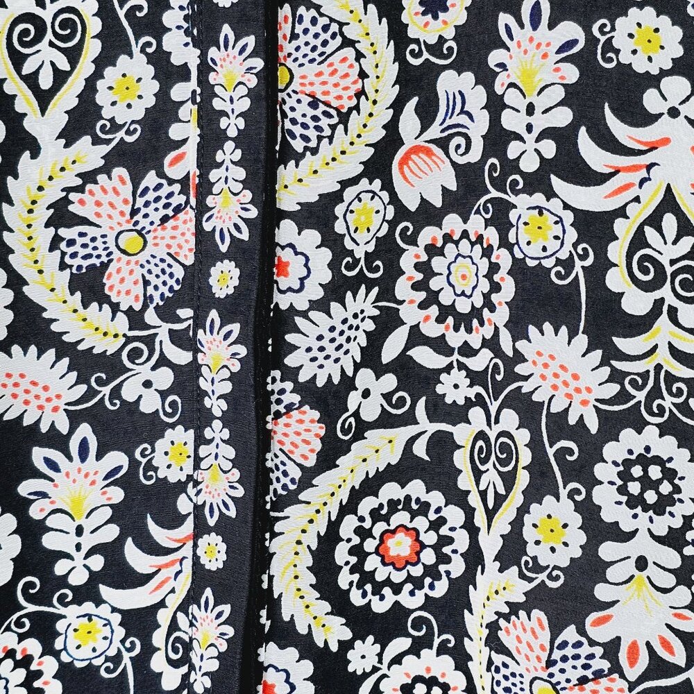 Boden Floral Western Straight Hem Shirt Dress with Button Front, NWOT, 8R - Picture 7 of 10